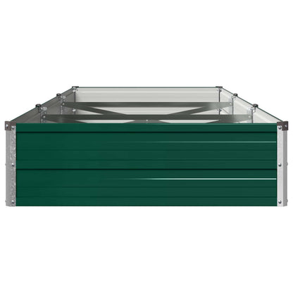 Raised Garden Bed Green 240 x 80 x 24 cm cold-rolled steeel
