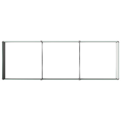 Raised Garden Bed Green 240 x 80 x 24 cm cold-rolled steeel