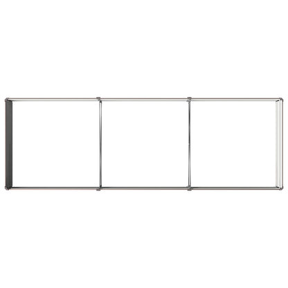 Raised Garden Bed Brown 240 x 80 x 24 cm cold-rolled steel