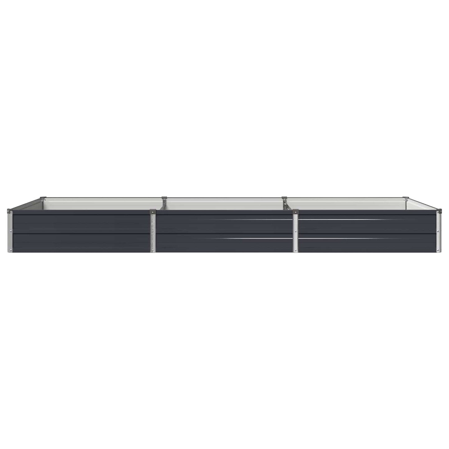 Raised Garden Bed Anthracite 240 x 80 x 24 cm cold-rolled steel