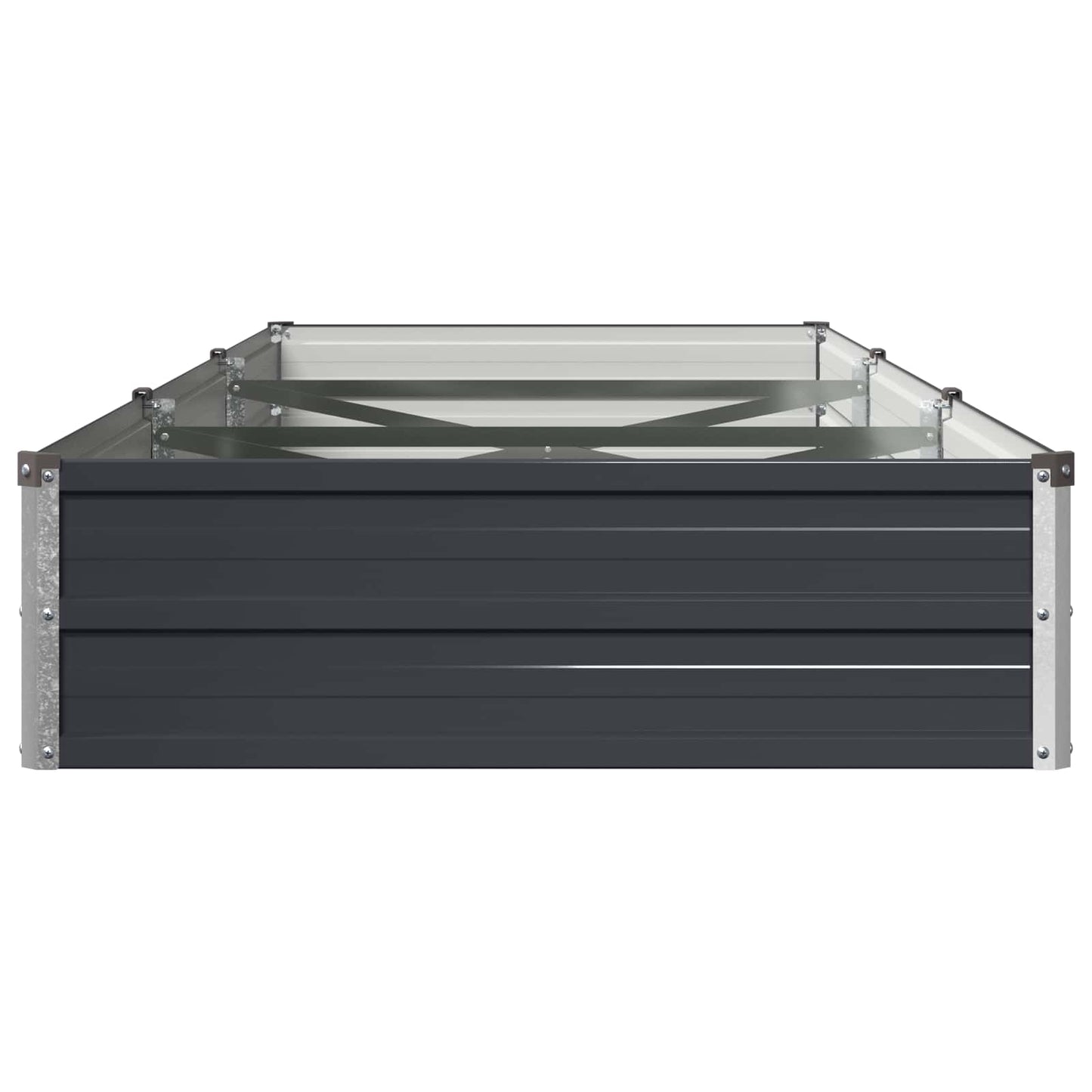 Raised Garden Bed Anthracite 240 x 80 x 24 cm cold-rolled steel
