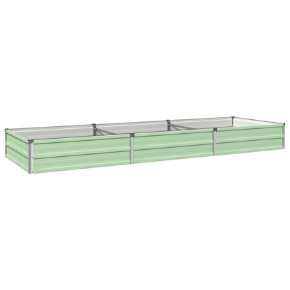Raised Garden Bed Pastel Green 240 x 80 x 24 cm