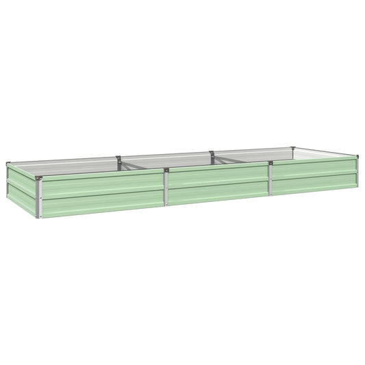 Raised Garden Bed Pastel Green 240 x 80 x 24 cm