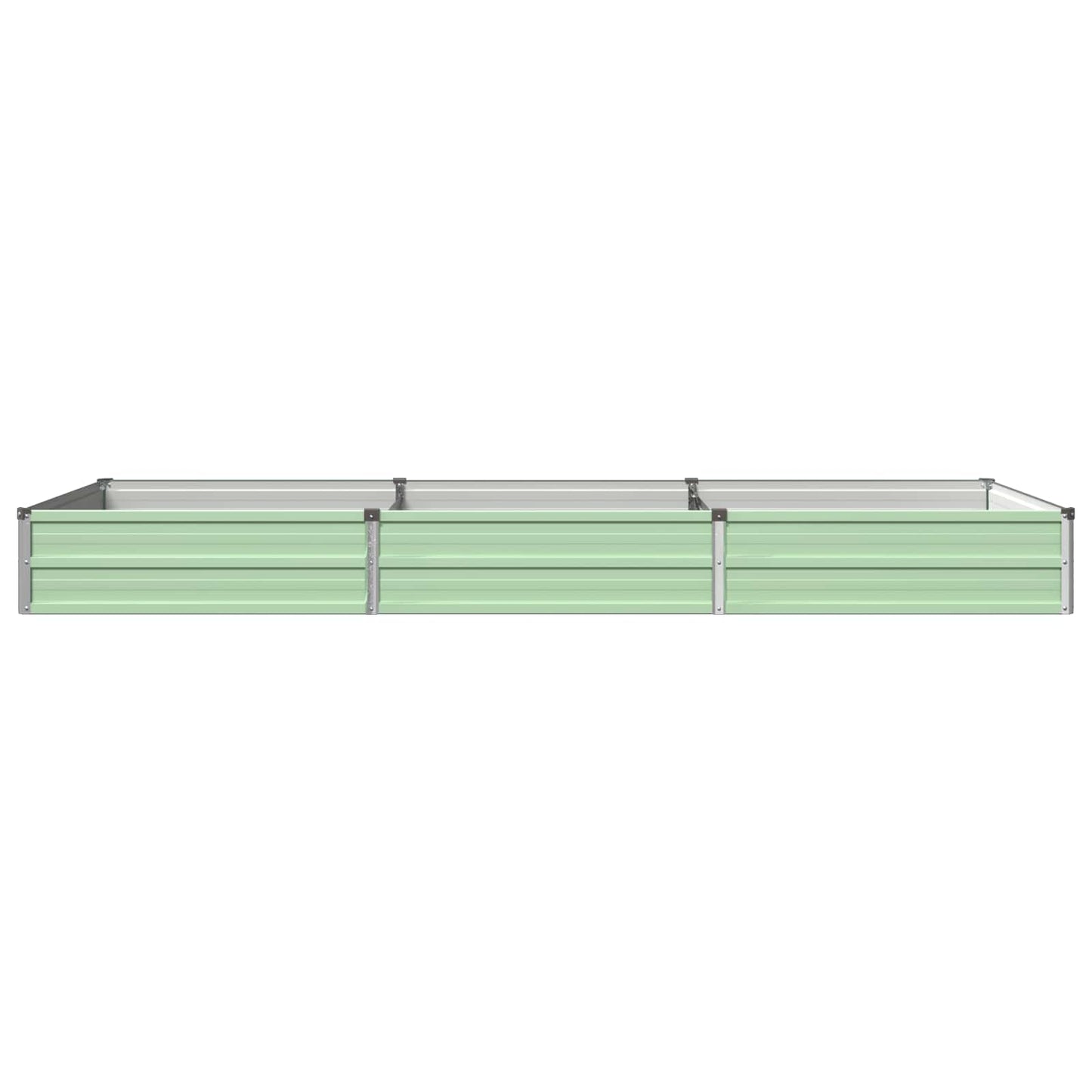 Raised Garden Bed Pastel Green 240 x 80 x 24 cm