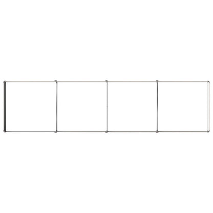 Raised Garden Bed Black 320 x 80 x 24 cm cold-rolled steel