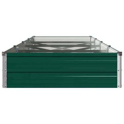 Raised Garden Bed Green 320 x 80 x 24 cm cold-rolled steeel