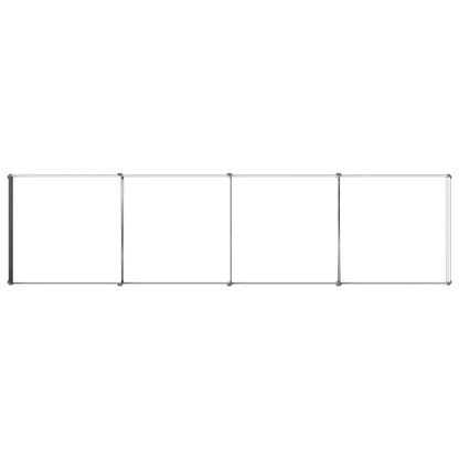 Raised Garden Bed Grey 320 x 80 x 24 cm cold-rolled steel