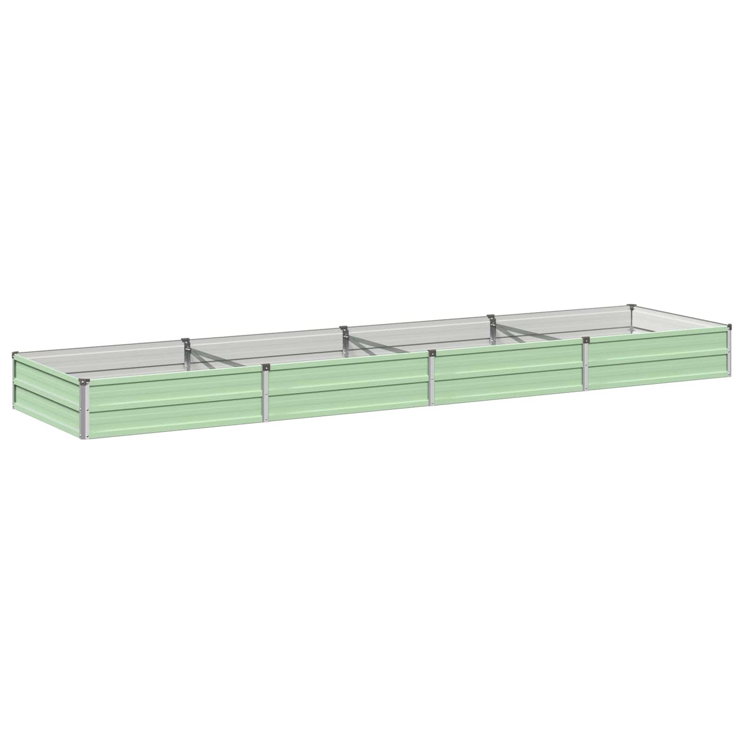 Raised Garden Bed Pastel Green 320 x 80 x 24 cm