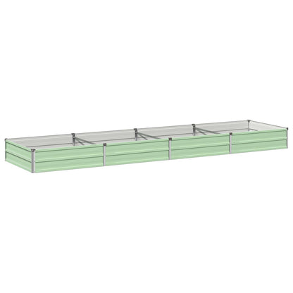 Raised Garden Bed Pastel Green 320 x 80 x 24 cm