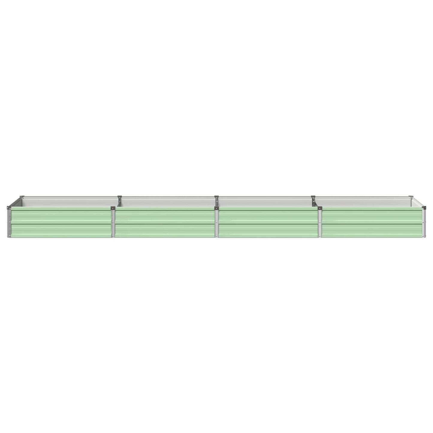 Raised Garden Bed Pastel Green 320 x 80 x 24 cm