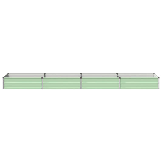 Raised Garden Bed Pastel Green 320 x 80 x 24 cm
