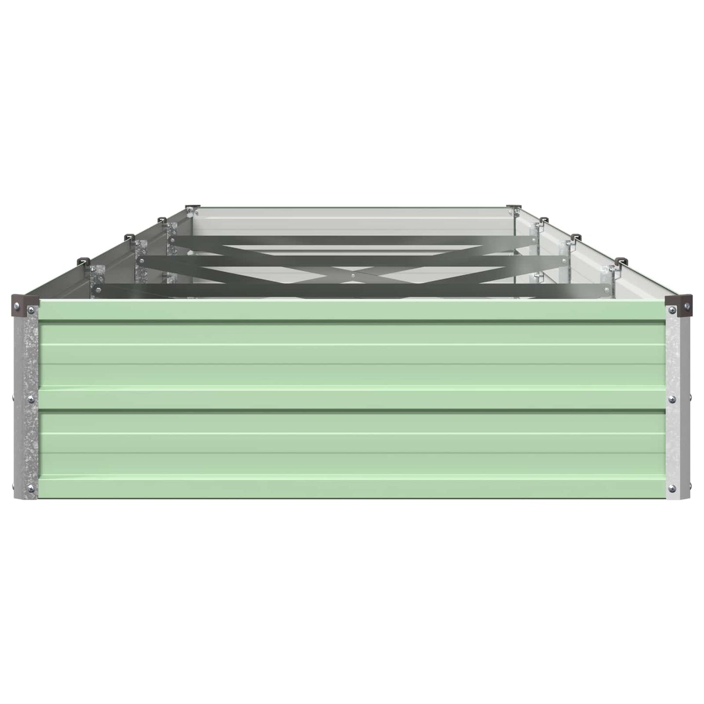 Raised Garden Bed Pastel Green 320 x 80 x 24 cm