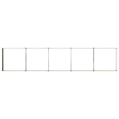 Raised Garden Bed Natural 400 x 80 x 24 cm cold-rolled steel