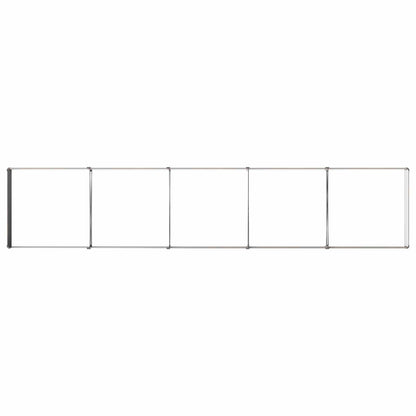 Raised Garden Bed Black 400 x 80 x 24 cm cold-rolled steel