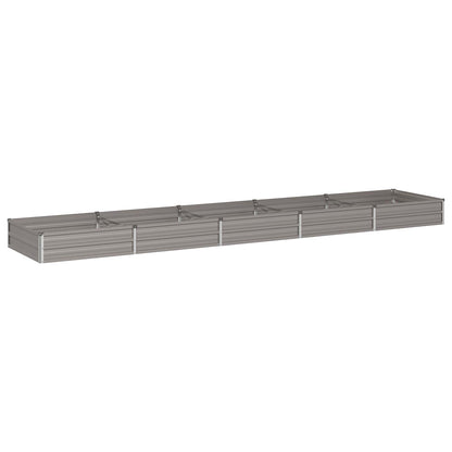 Raised Garden Bed Rusty 400 x 80 x 24 cm corton