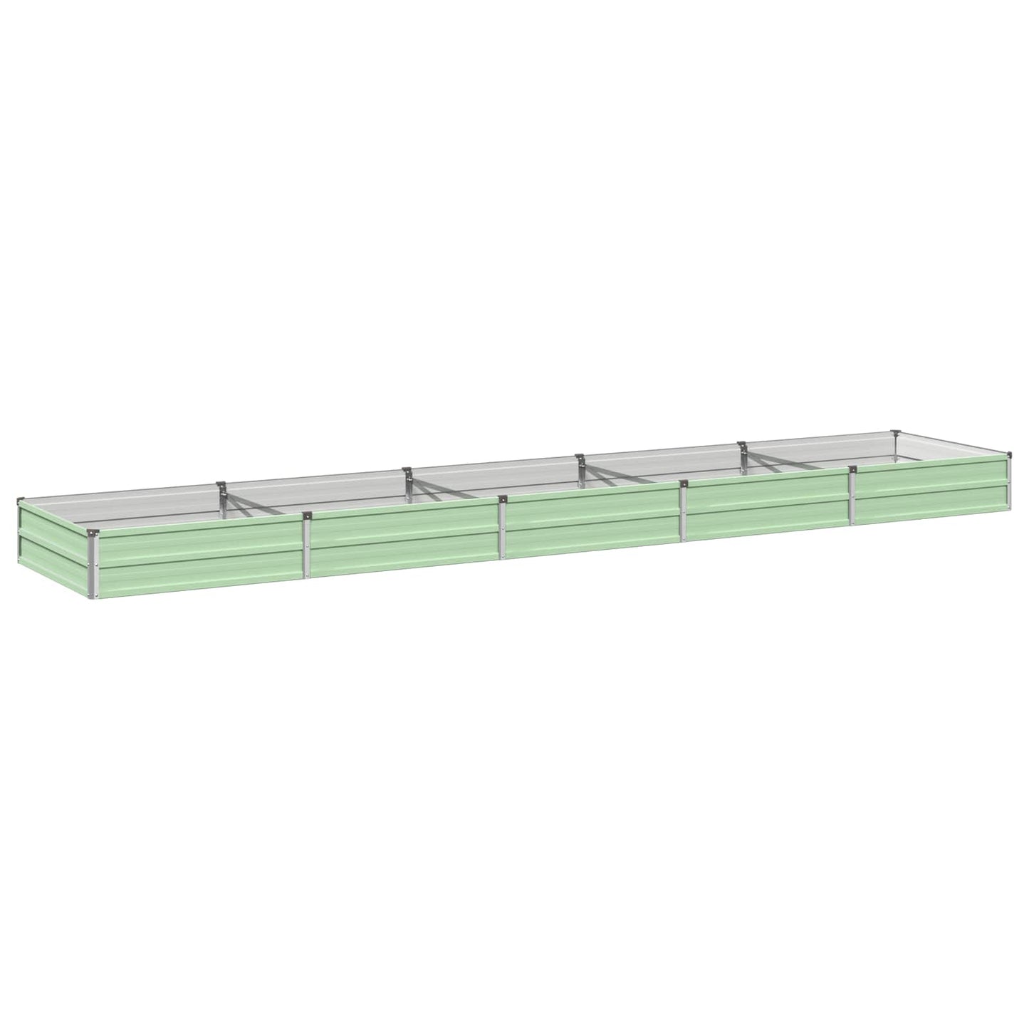 Raised Garden Bed Pastel Green 400 x 80 x 24 cm