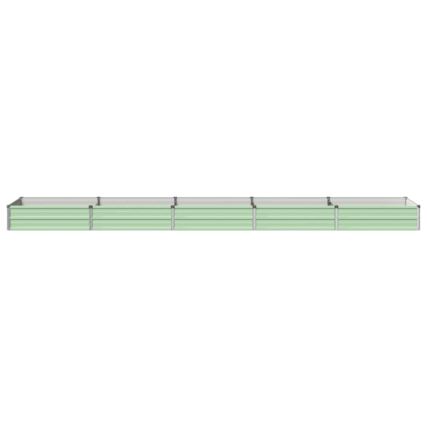 Raised Garden Bed Pastel Green 400 x 80 x 24 cm