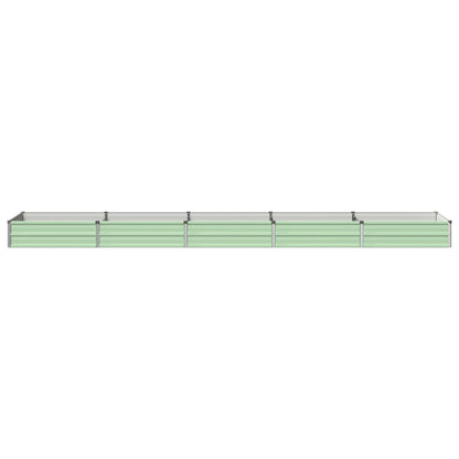 Raised Garden Bed Pastel Green 400 x 80 x 24 cm