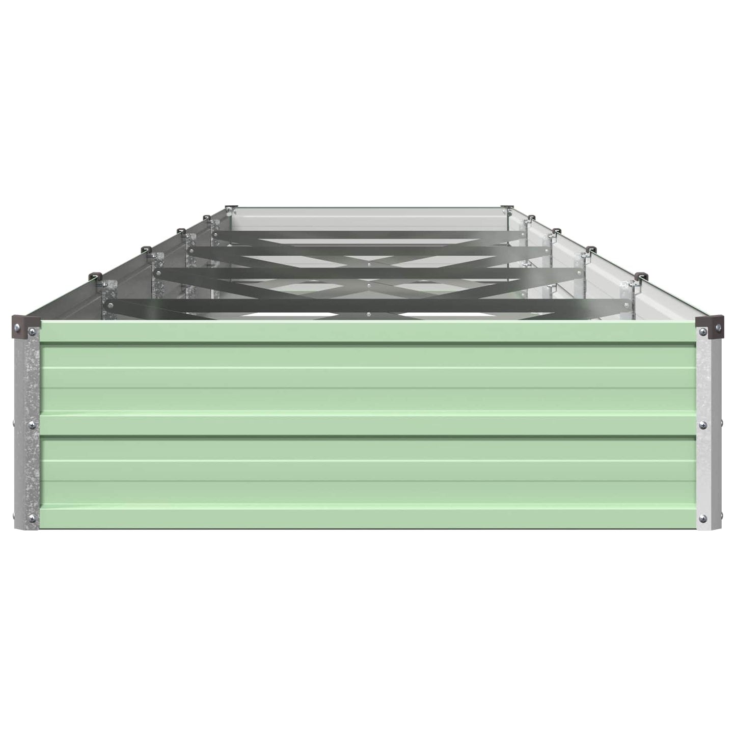 Raised Garden Bed Pastel Green 400 x 80 x 24 cm