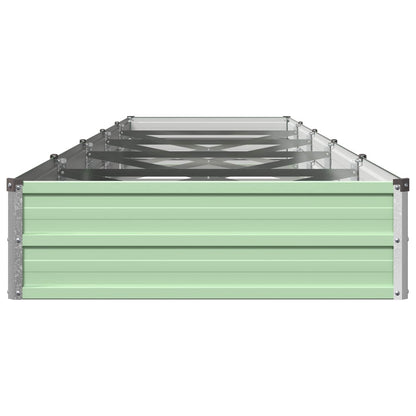 Raised Garden Bed Pastel Green 400 x 80 x 24 cm