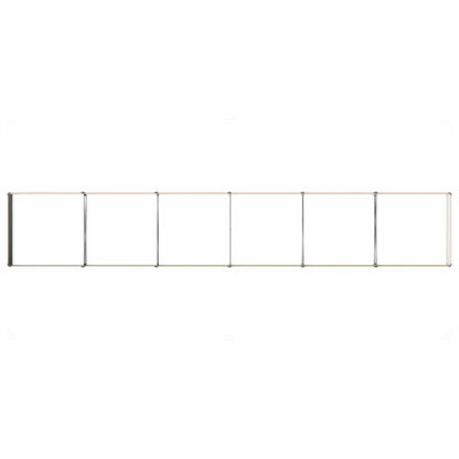 Raised Garden Bed Natural 480 x 80 x 24 cm cold-rolled steel