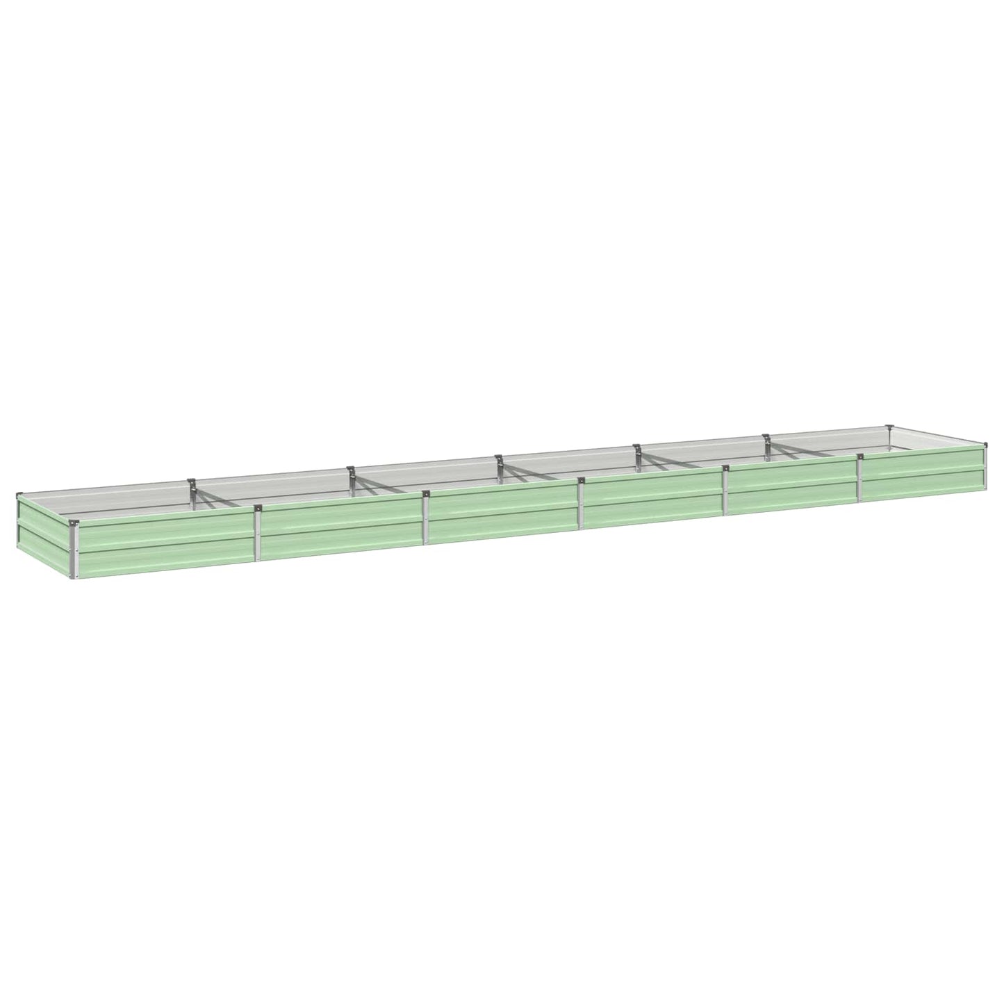 Raised Garden Bed Pastel Green 480 x 80 x 24 cm