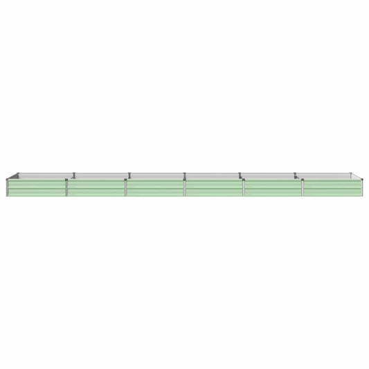 Raised Garden Bed Pastel Green 480 x 80 x 24 cm
