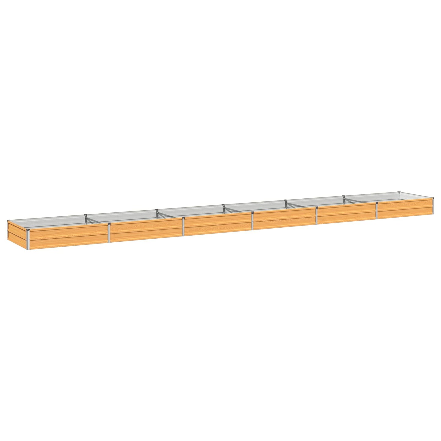 Raised Garden Bed Natural 600 x 80 x 24 cm cold-rolled steel