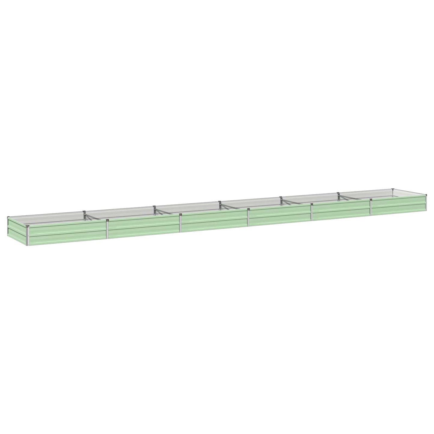 Raised Garden Bed Pastel Green 600 x 80 x 24 cm
