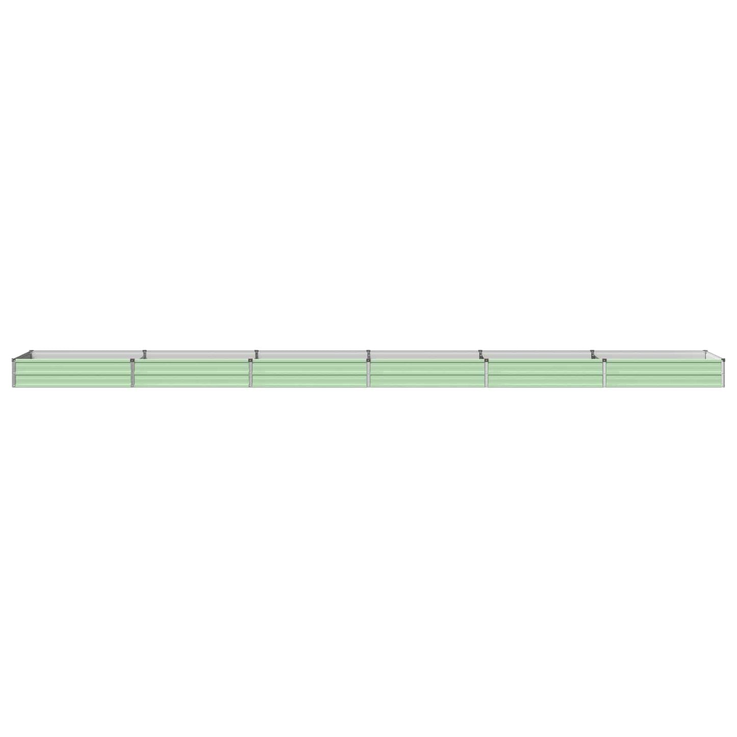 Raised Garden Bed Pastel Green 600 x 80 x 24 cm