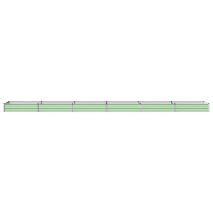 Raised Garden Bed Pastel Green 600 x 80 x 24 cm