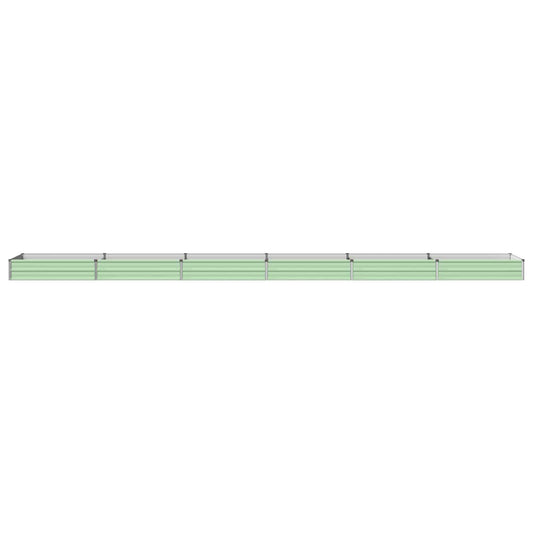 Raised Garden Bed Pastel Green 600 x 80 x 24 cm