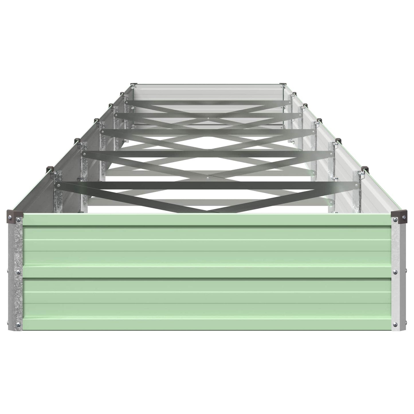 Raised Garden Bed Pastel Green 600 x 80 x 24 cm