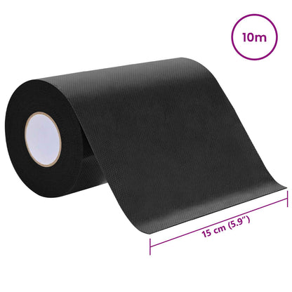 Artificial Grass Tape Self-adhesive Black 10 x 0.15 cm