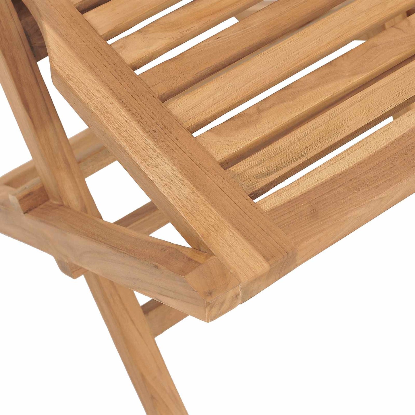 Garden Set 5 pcs Brown Solid Teak Wood