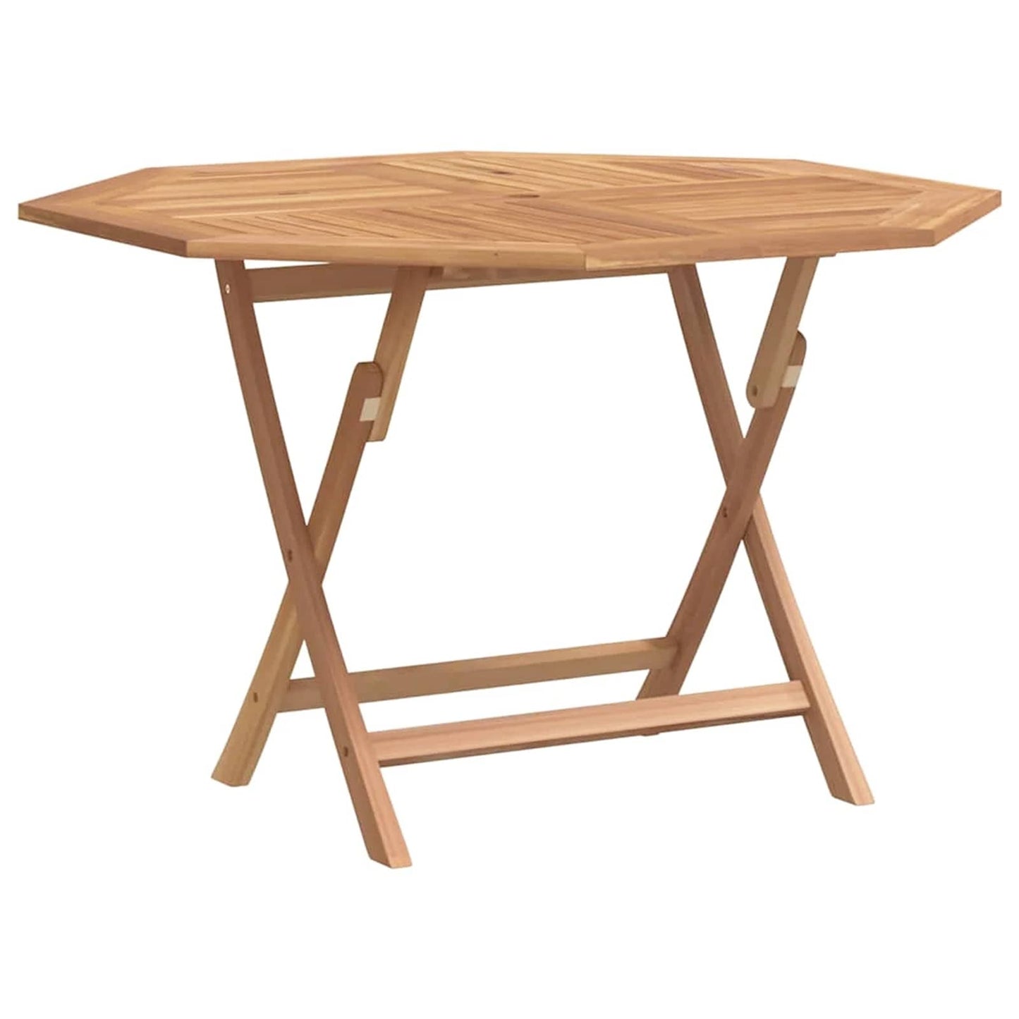 Garden Set 5 pcs Brown Solid Teak Wood