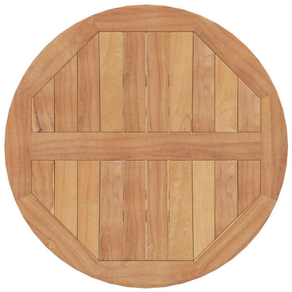 Garden Set 3 pcs Brown Soild Teak Wood