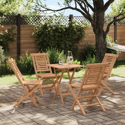 Garden Set 3 pcs Brown Soild Teak Wood