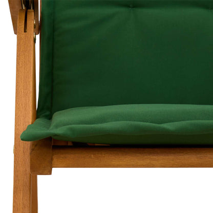 Reclining Garden Chairs 4 pcs Natural Solid Acacia Wood