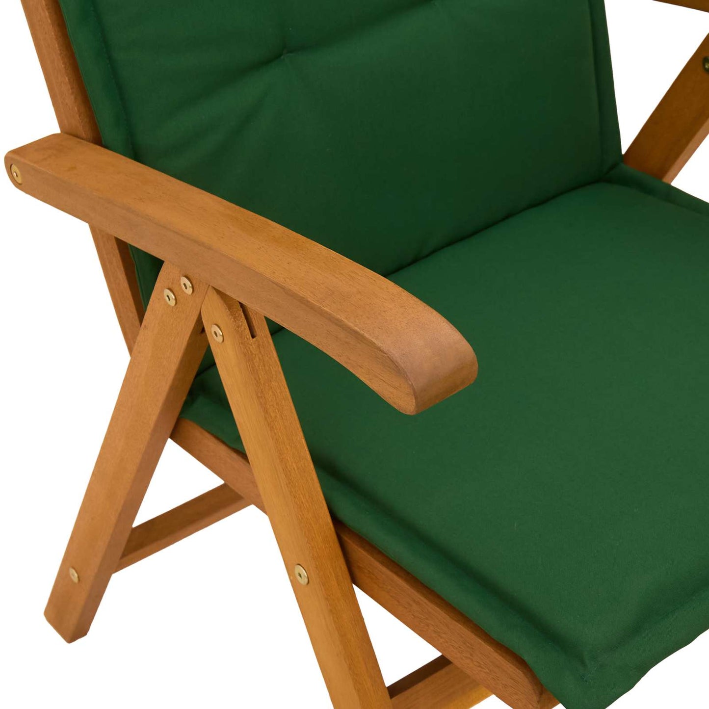 Reclining Garden Chairs 8 pcs Natural Solid Acacia Wood