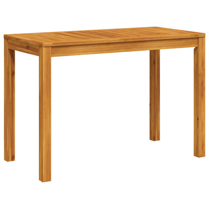 3-Piece Garden Dining Set 3 pcs Natural Solid Acacia Wood