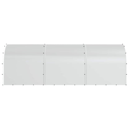 Chicken Coop Silver 600 x 200 x 200 cm Galvanised Steel