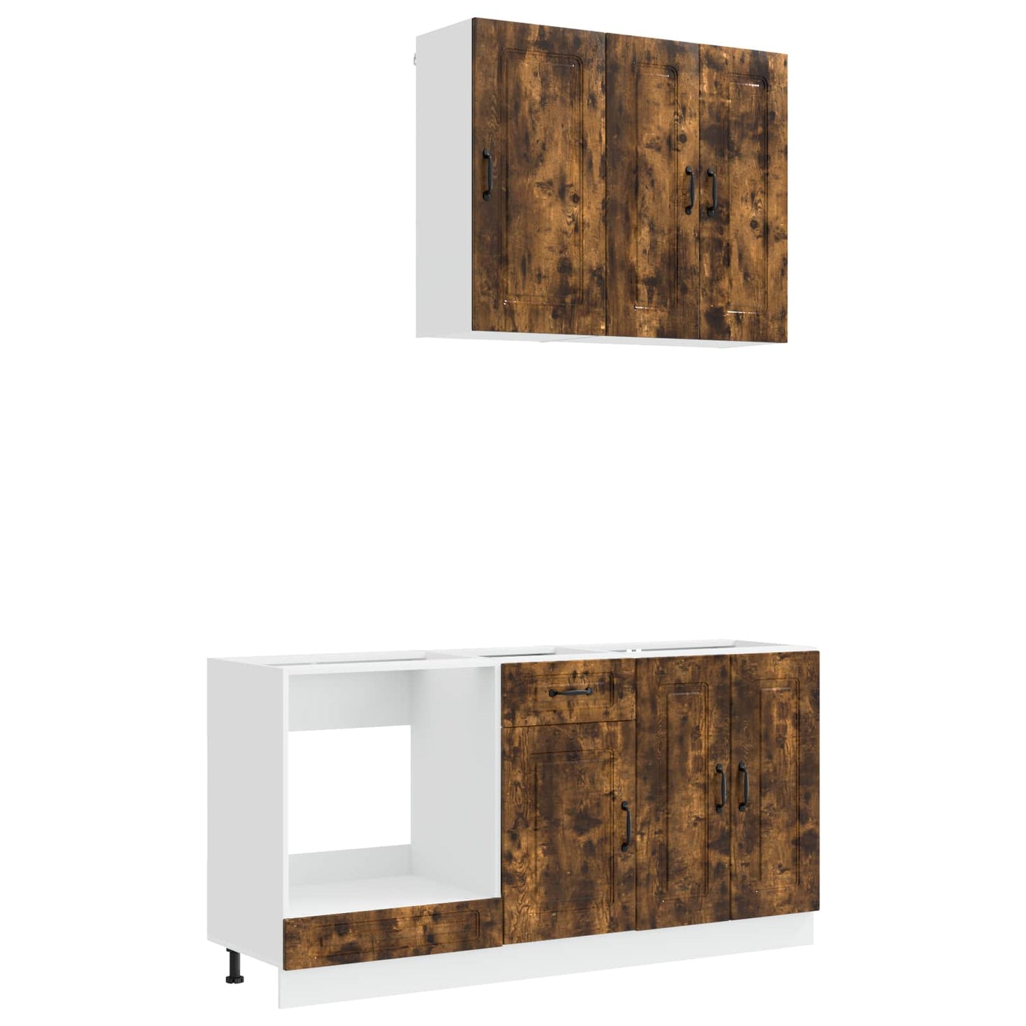 Kitchen Unit KALMAR 5 pcs Smoked Oak Engineered Wood