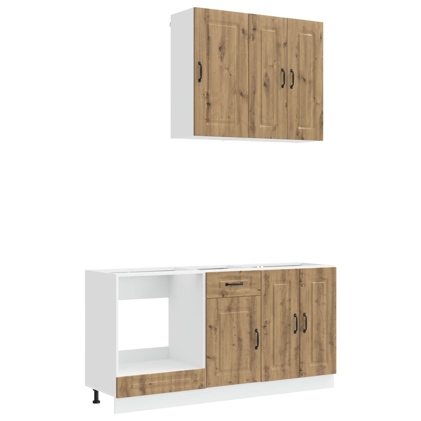 Kitchen Unit KALMAR 5 pcs Artisan Oak Engineered Wood