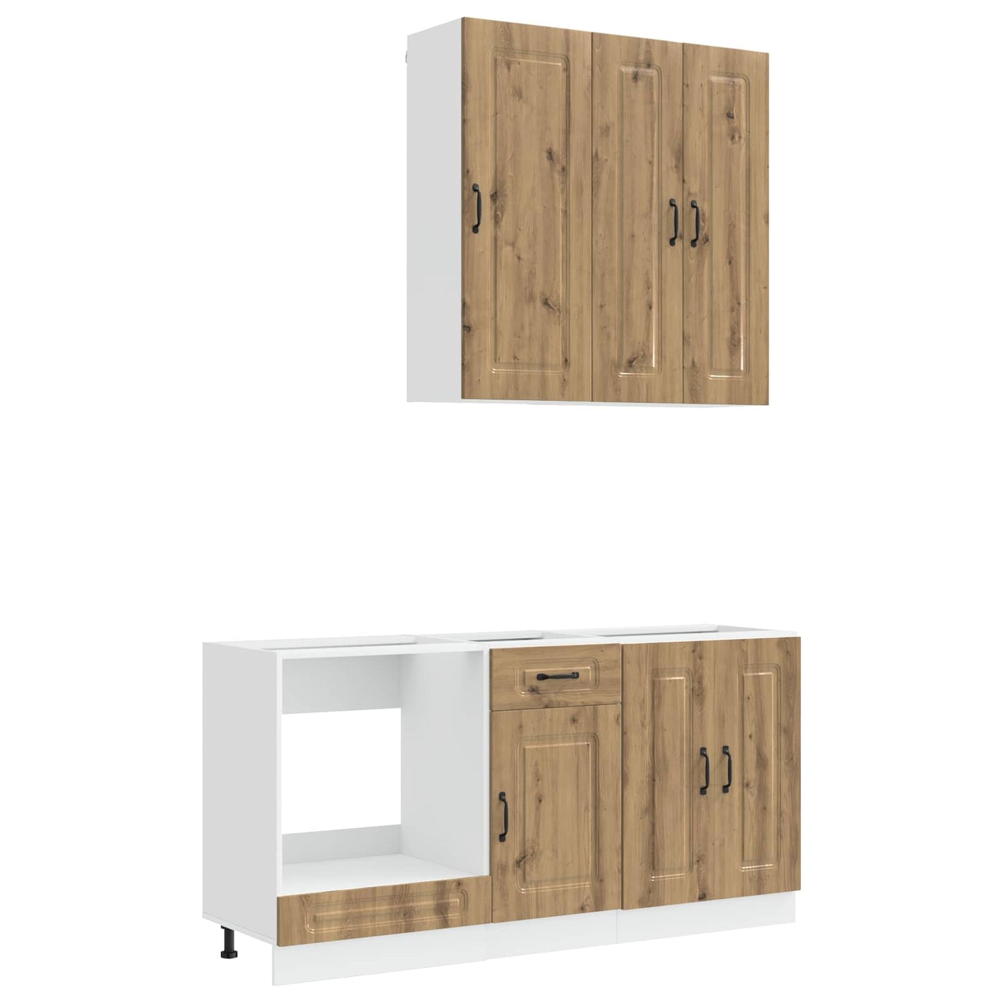 Kitchen Unit KALMAR 5 pcs Artisan Oak Engineered Wood