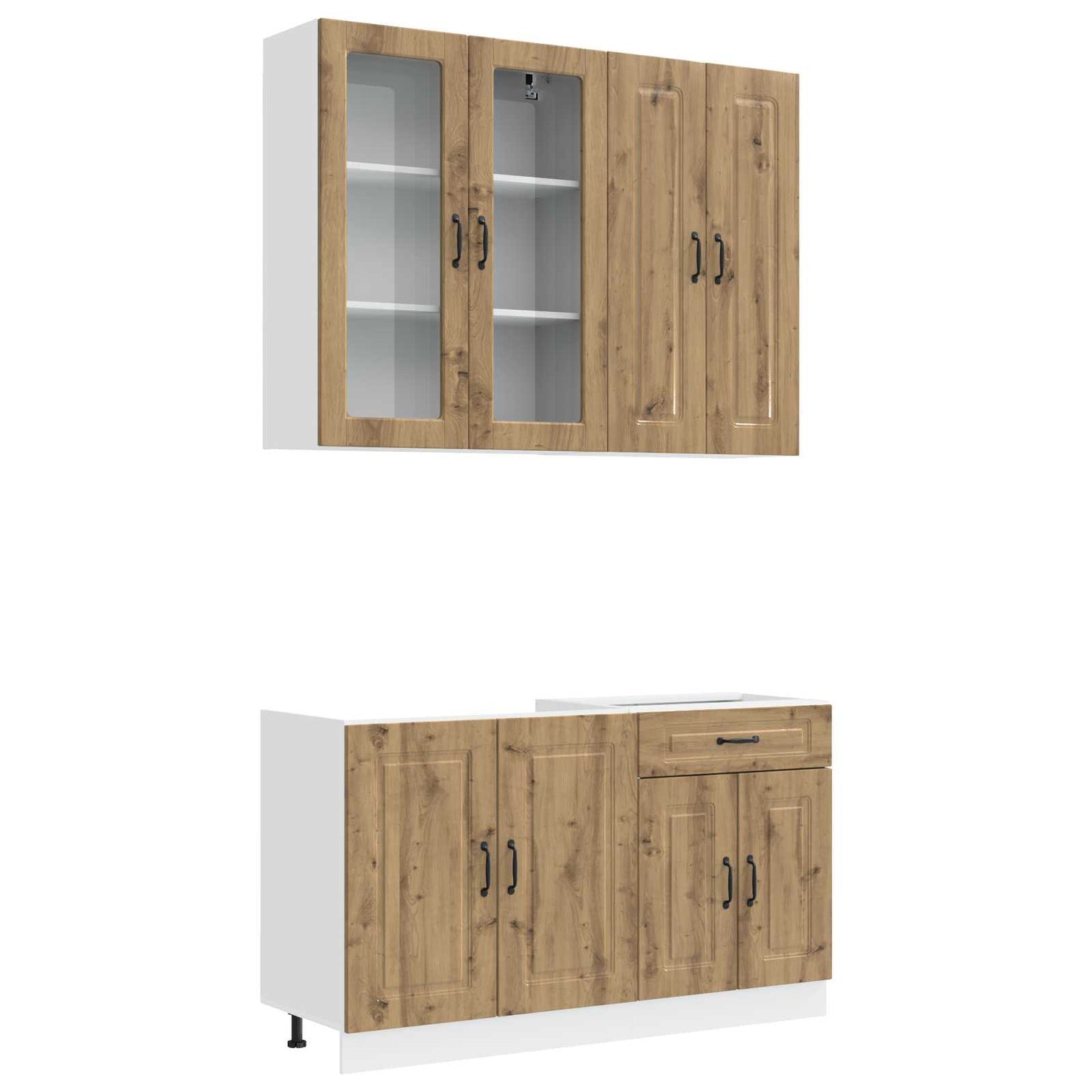 Kitchen Unit KALMAR 4 pcs Artisan Oak Engineered Wood