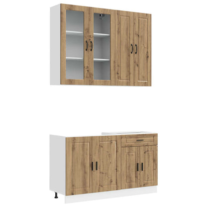 Kitchen Unit PORTO 4 pcs Artisan Oak Engineered Wood