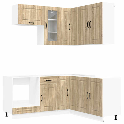 Kitchen Unit KALMAR 8 pcs Sonoma Oak Engineered Wood