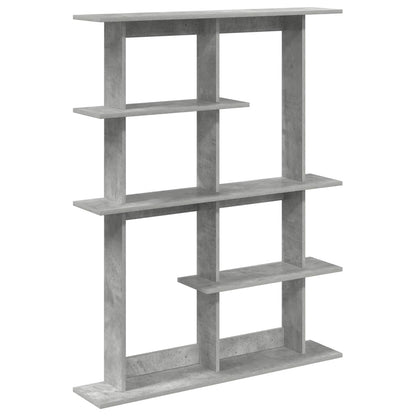 Wall Shelving Unit Grey 102 x 20 x 130 cm Engineered Wood