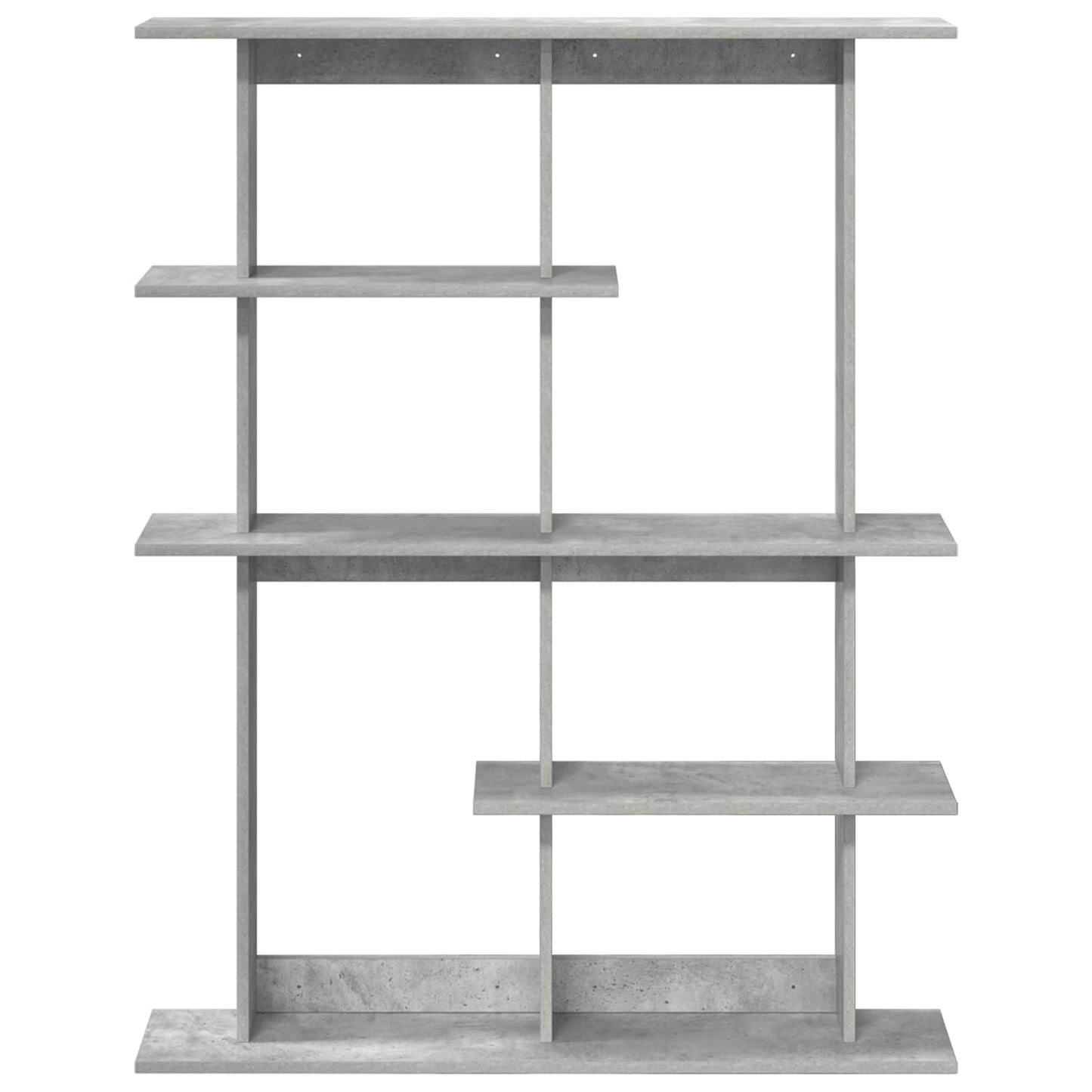 Wall Shelving Unit Grey 102 x 20 x 130 cm Engineered Wood